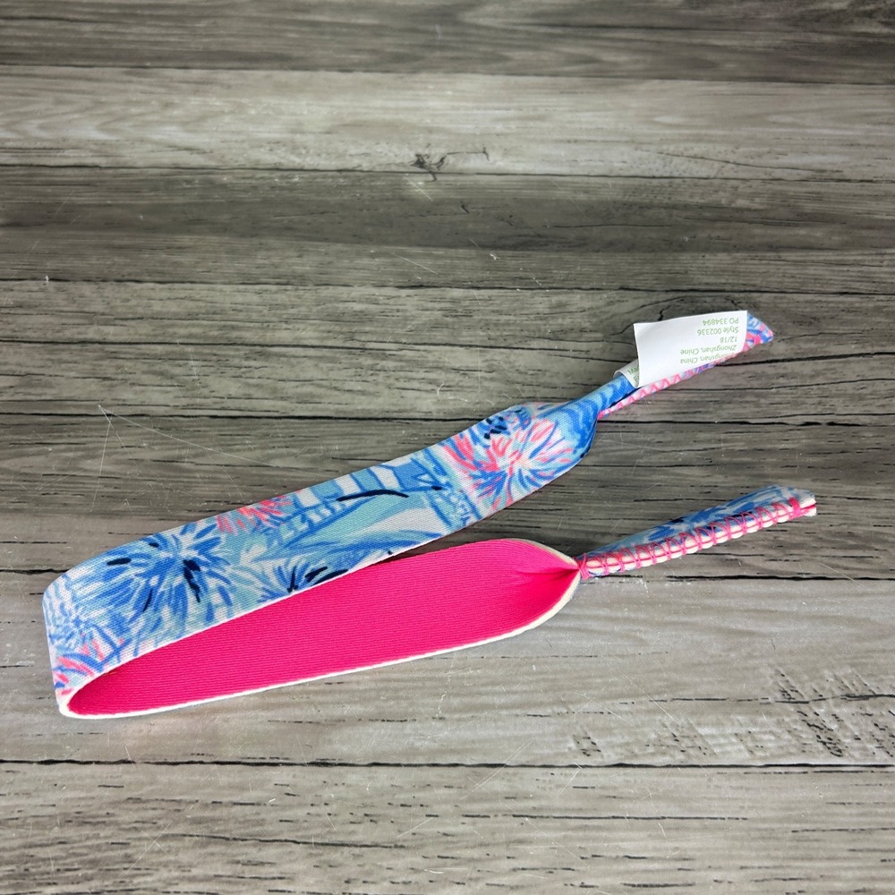 Lilly Pulitzer Sunglass Strap Blue Sea to Shining Sea